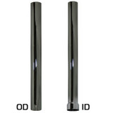 Straight Chrome Stack Pipes