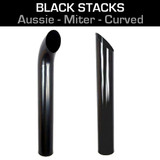 BLACK EXHAUST STACKS