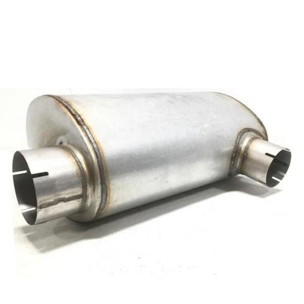 25159367 Mack DM Oval Muffler 10" x 15" Oval 4" IN & 5" OUT