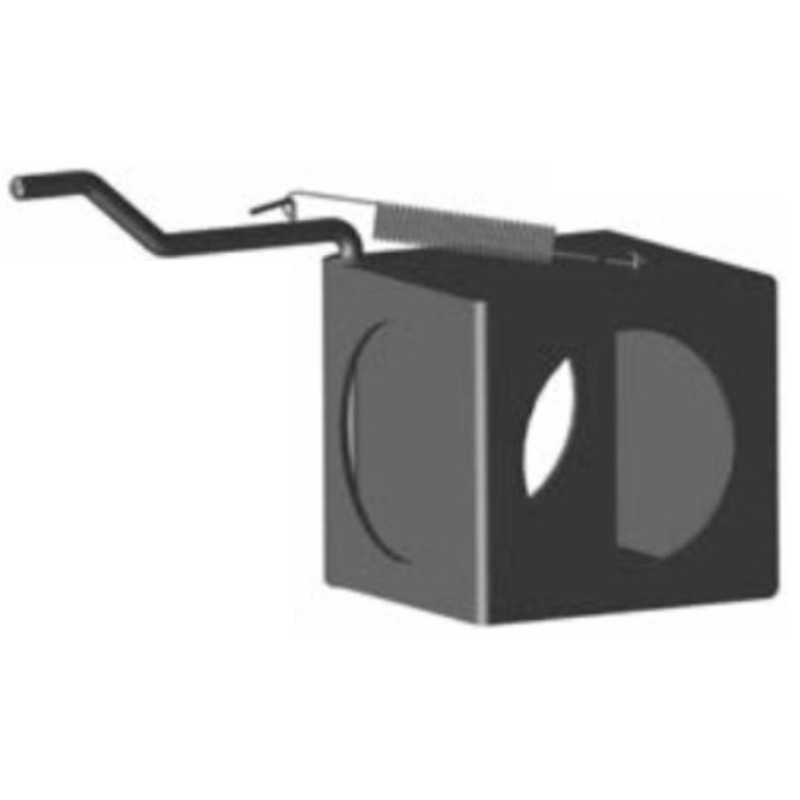 HB4 2 Position Heat Exhaust Diverter Box 4" HB4