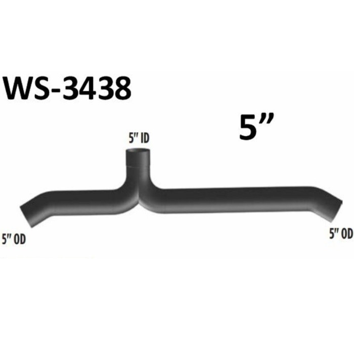 235273438 Western Star Heritage YPipe Exhaust