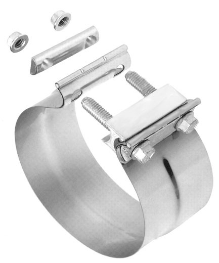 Exhaust Clamps Pipe Clamps Band Clamps Chrome Clamps