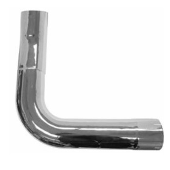 K180-10742LC Kenworth Chrome Left Elbow for W900A