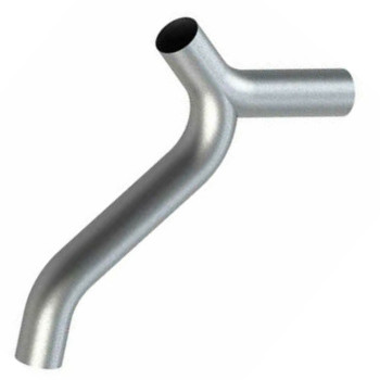 K180-14766 Kenworth Exhaust Aluminized Y-Pipe W900-T600-T800
