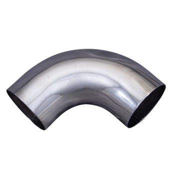 5" 90 Degree Exhaust Elbow 10" x 10" ID-OD Chrome L590-1010C