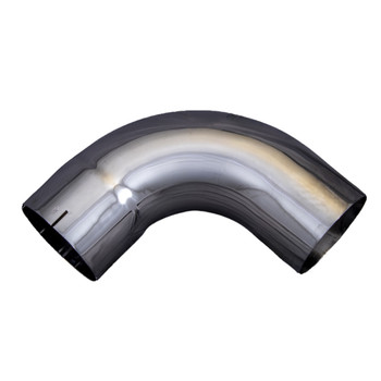 5" 90 Degree Exhaust Elbow 12" x 12" ID-OD Chrome L590-1212C