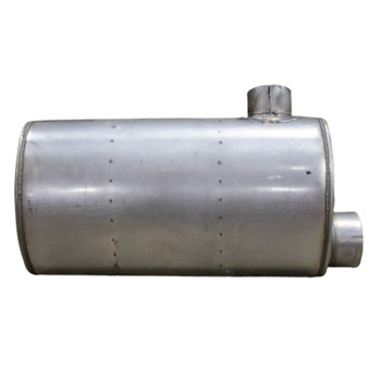 M-751 International 10" x 15" Oval Muffler 4" Inlet - 5" Outlet