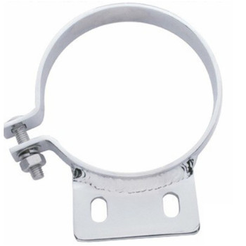 7" Peterbilt Stack Mounting Bracket Polished SS MB-7PBS