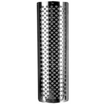 MG-10270RS 10" x 48" 270 Deg Round Hole Muffler Guard Polished SS