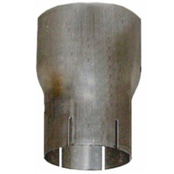 3.5" OD to 3" ID Exhaust Reducer Aluminized Pipe R35O-3IA