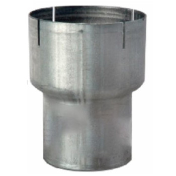 4.5" ID to 4" OD Exhaust Reducer Aluminized Pipe R45I-4OA