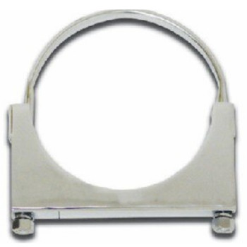 4.5" Round Bolt Open Saddle Exhaust Clamp RO-45P