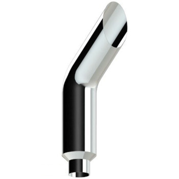 6" x 36" Bullhorn Chrome Monster Stack Reduced to 5" OD