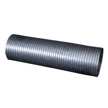 4" x 24" 304 Stainless Steel Flex Exhaust Hose SF-424