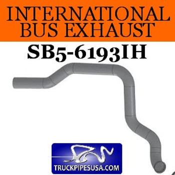 2036193C2 International Bus Pipe 6 Bend 3.5" OD Flared End ALZ