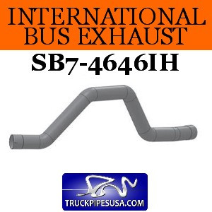 1608381C1 International Bus Exhaust 5 Bend 4" with ID-ID ALZ