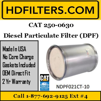 250-0630 CAT C9 DPF Diesel Particulate Filter