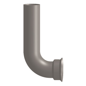 04-30676-000 Freightliner Cascadia 4" Turbo Inlet Exhaust 90 Elbow