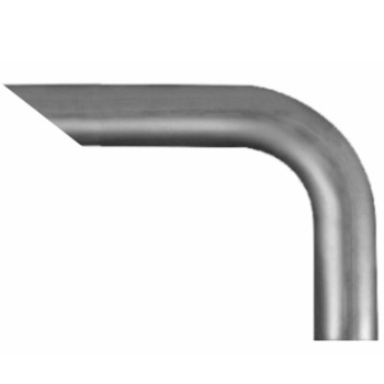 4" OD Aluminized 90 Degree Dump Stack Pipe A-12-B-18 CSP400 4" OD Aluminized 90 Degree Dump Stack Pipe A-12-B-18 CSP400