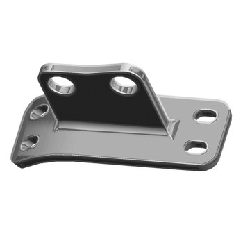 Lincoln Chrome Straight Peterbilt Cab Bracket 14-012998