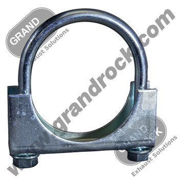 2.5" Clmp Rnd Blt Wld Dbl Sdl Zinc HD-14