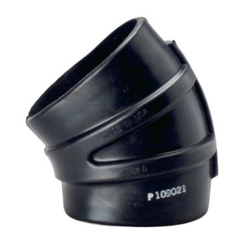 Rubber elbow