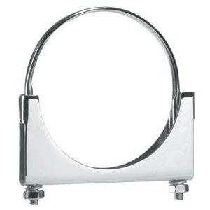 FB-5C 5" Chrome Plated Flat Bolt Exhaust Clamp