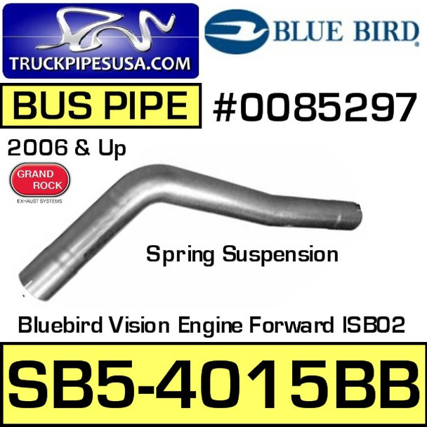 SB5-4015BB 6cyl Bluebird All American Bus Exhaust ISB02