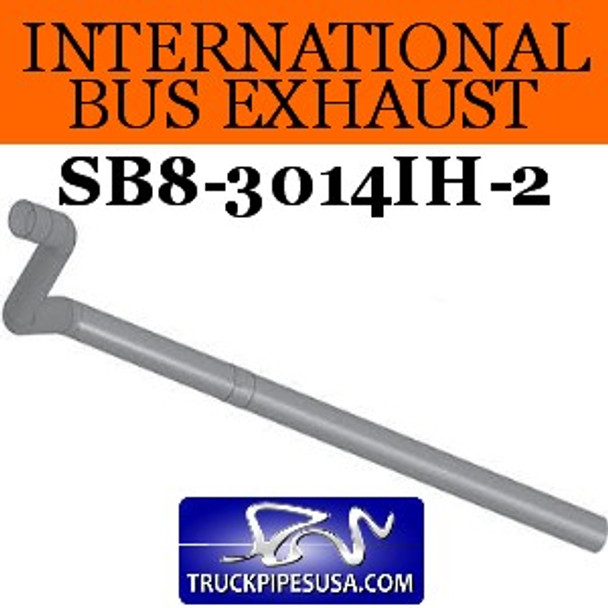 1610299C3 2pc International Bus Pipe 3 Bend 4" ID-OD ALZ