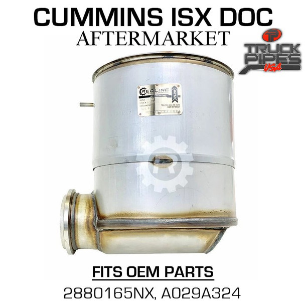 2880165NX Cummins ISX Diesel Oxidation Catalyst 58814