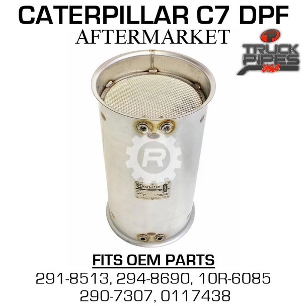 294-8690 Caterpillar C7 Diesel Particulate Filter 53122