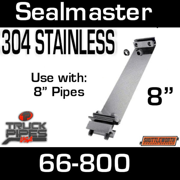 8" Sealmaster Stainless Steel Exhaust Clamp 66-800