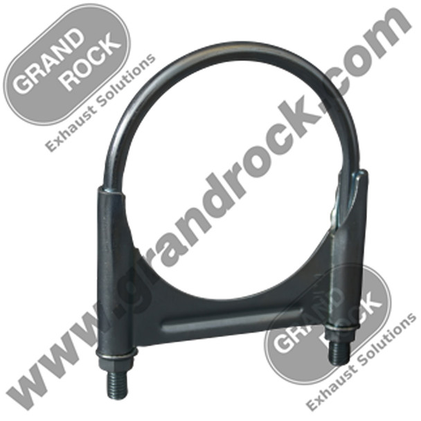 4" SADDLE CLAMP, NO PKG; ZINC