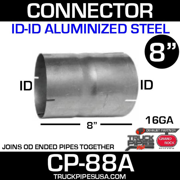 8" Exhaust Coupler ID-ID Aluminized CP-88A