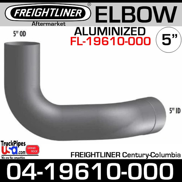 04-19610-000 Freightliner Century or Columbia Exhaust Elbow