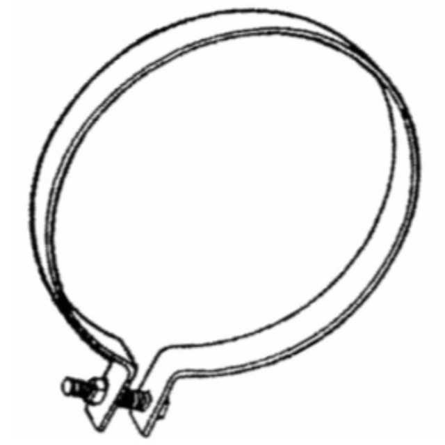 10" Round Muffler Hanger for Bluebird Bus H-BBM5