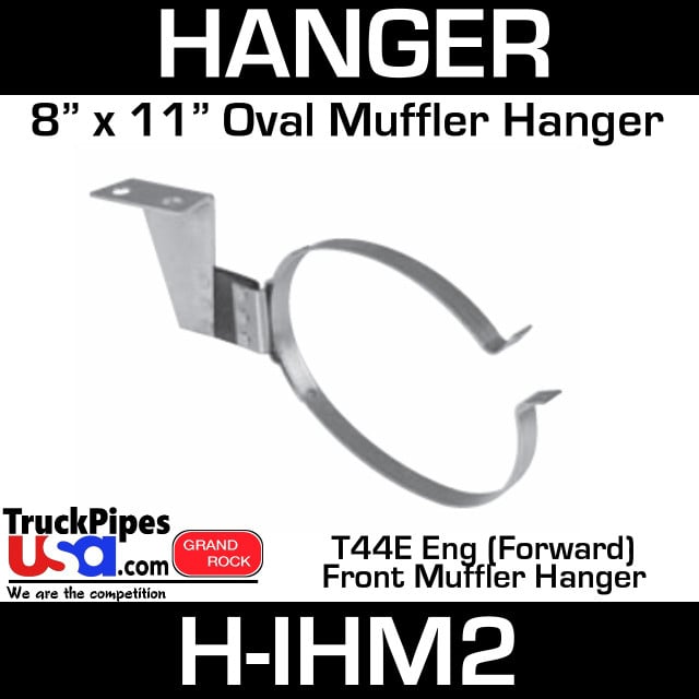 8" x 11" Oval Front Muffler Hanger International 2013206C91