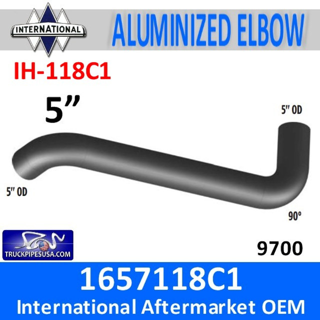 1657118C1 International Exhaust Elbow IH-118C1