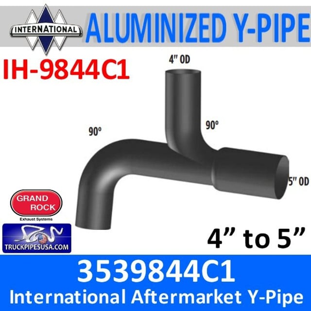 3539844C1 International Truck Exhaust Y-Pipe IH-9844C1