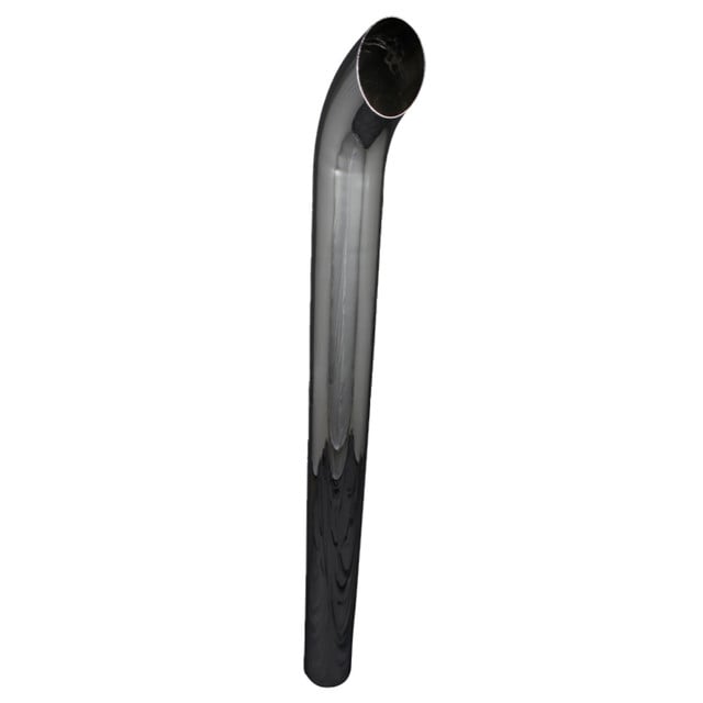 5" x 60" Curved Top OD Chrome Exhaust Tip K5-60SBC