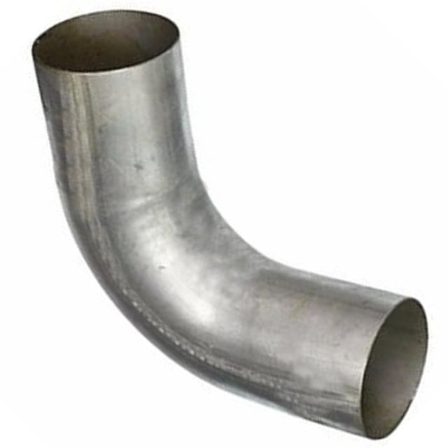 3" 90 Degree Exhaust Elbow 7" x 7" OD-OD Aluminized L390-0707SA