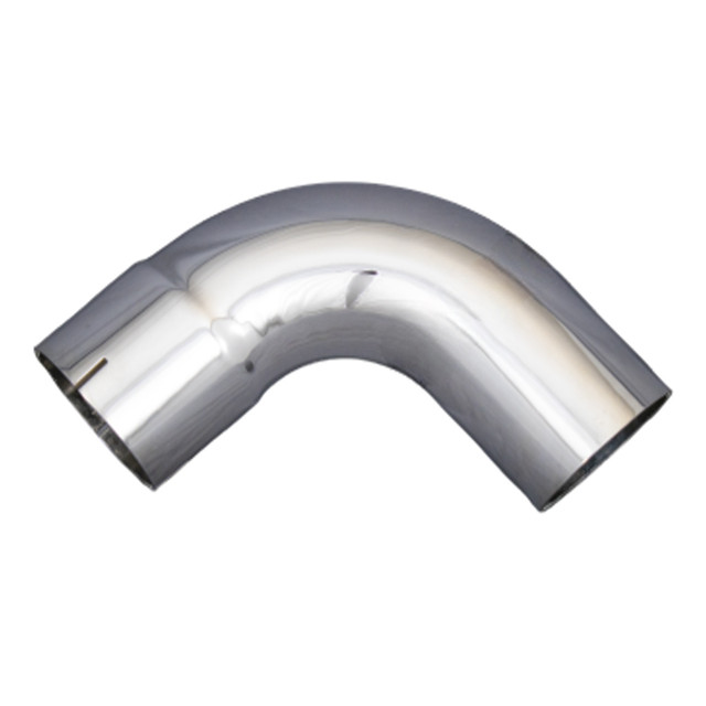 4" Chrome Exhaust Elbow 90 Degree 10" x 10" ID-OD L490-1010C