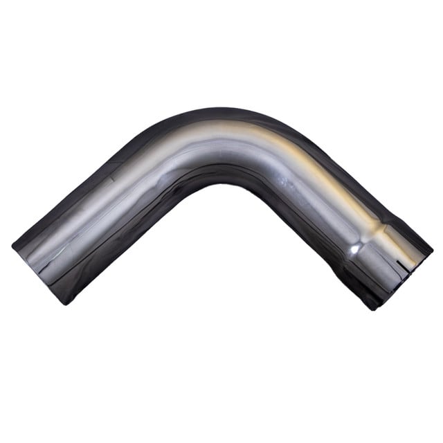 5" 90 Degree Exhaust Elbow 18" x 18" ID-OD Chrome L590-1818C