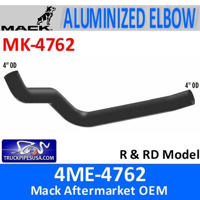 4ME-4762 Mack R & RD Model Exhaust Elbow MK-4762