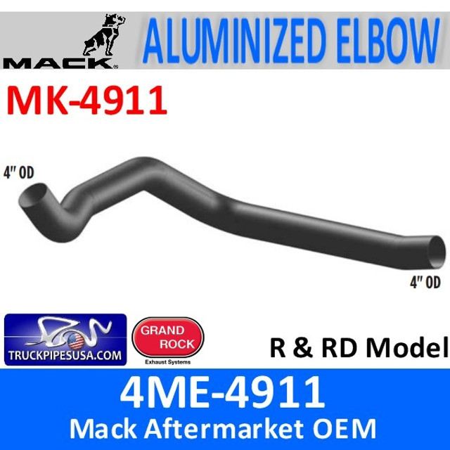 4ME-4911 Mack R & RD Model Exhaust Elbow MK-4911
