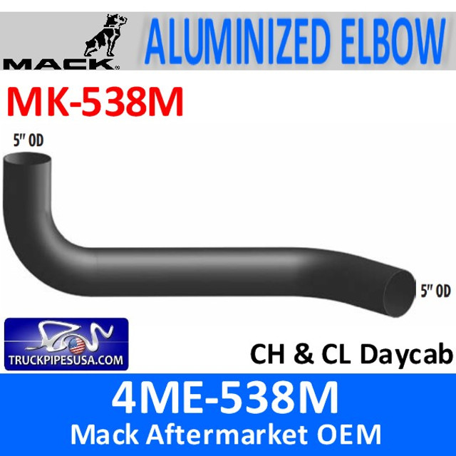 4ME-538M Mack CH & CL Daycab Exhaust Elbow MK-538M