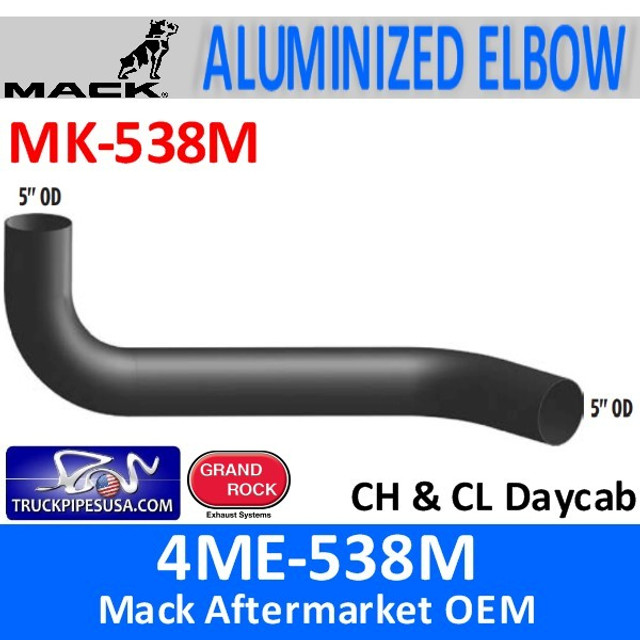 4ME-538M Mack CH & CL Daycab Exhaust Elbow MK-538M