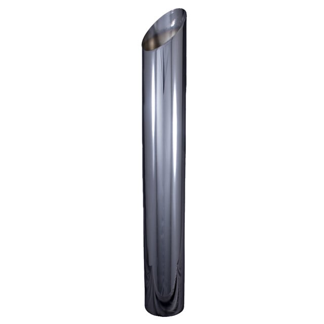 P5-36SBC 5" x 36" Miter or Angle Cut OD Chrome Exhaust Tip