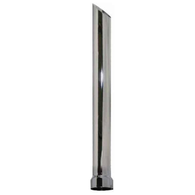 5" x 84" Miter or Angle Cut Stack ID Chrome Exhaust Tip P5-84EXC