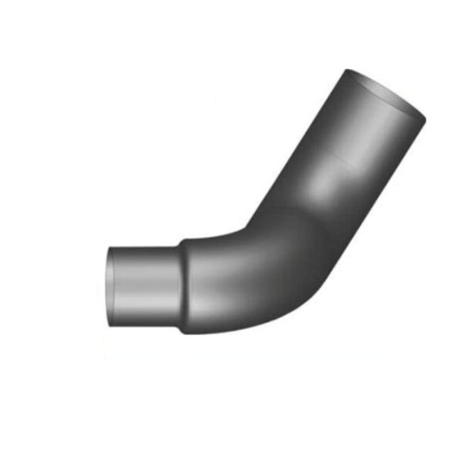 14-11380RCP 6" to 5" Right Side Peterbilt 377 Chrome Elbow PB6-11380RC